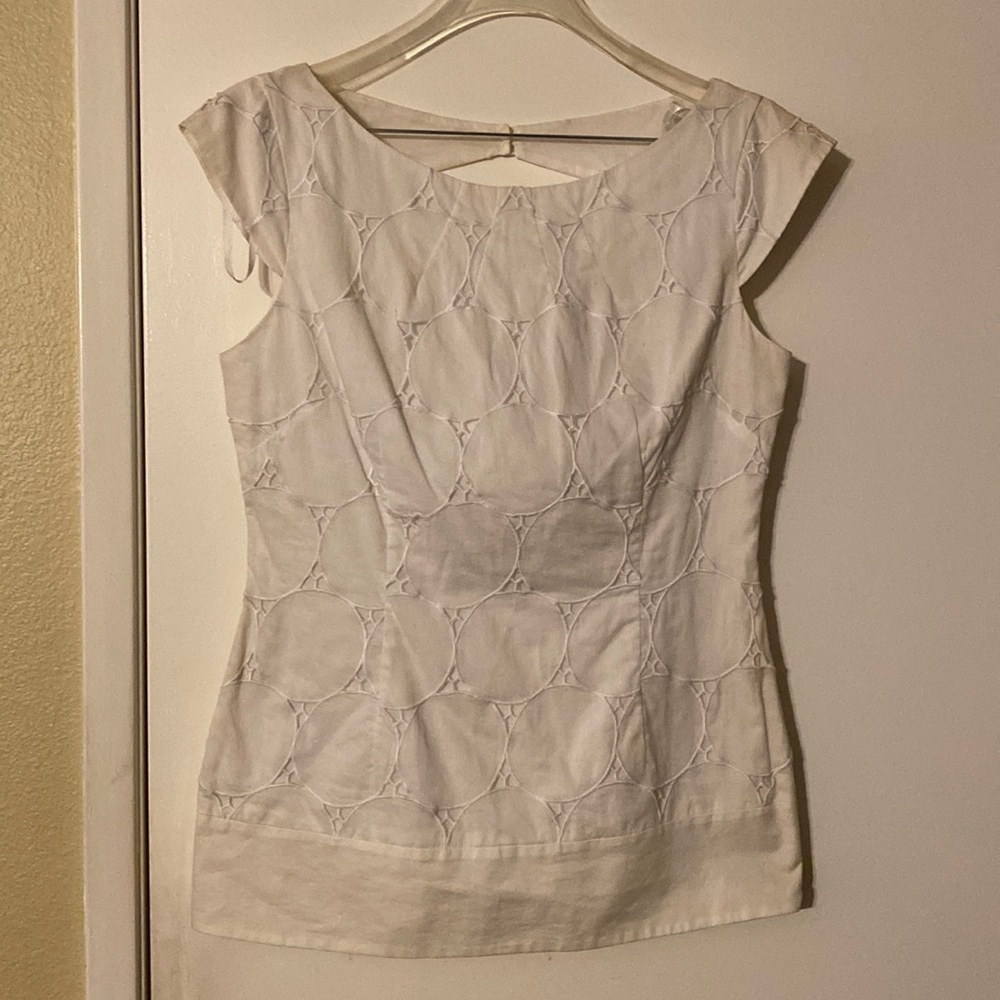 Coast white blouse - UK 14 - US 10
